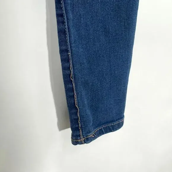 DKNY Girl’s Size 8 Blue Denim Stretch Skinny Leg Pull On Pants Jeggings - Picture 8 of 11